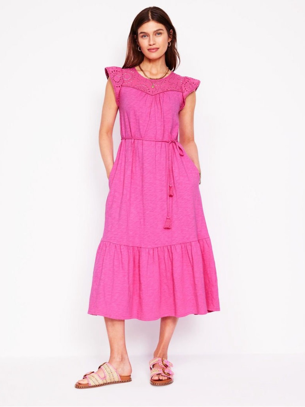BODEN JULIET BRODIRE ANGLAISE TRIM SUNDRESS